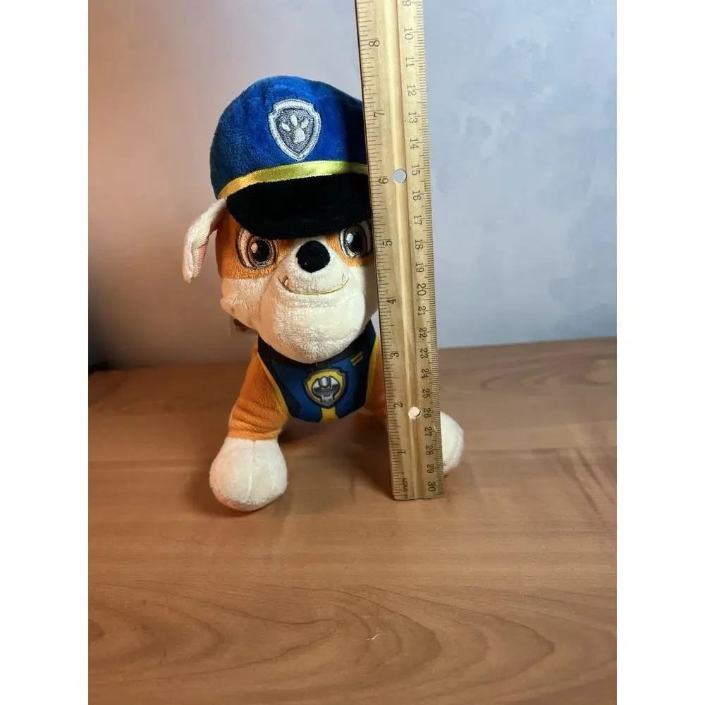 Paw Patrol Ultimate Rescue Police Rubble Plush Blue 8